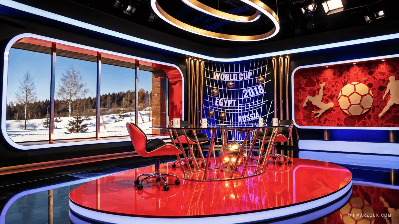 Ramez Below Zero TV Show Set Design by Haitham Marzouk