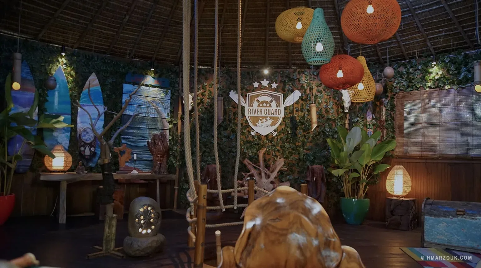 Ramez in the Waterfall TV Show Set Design By Haitham Marzouk