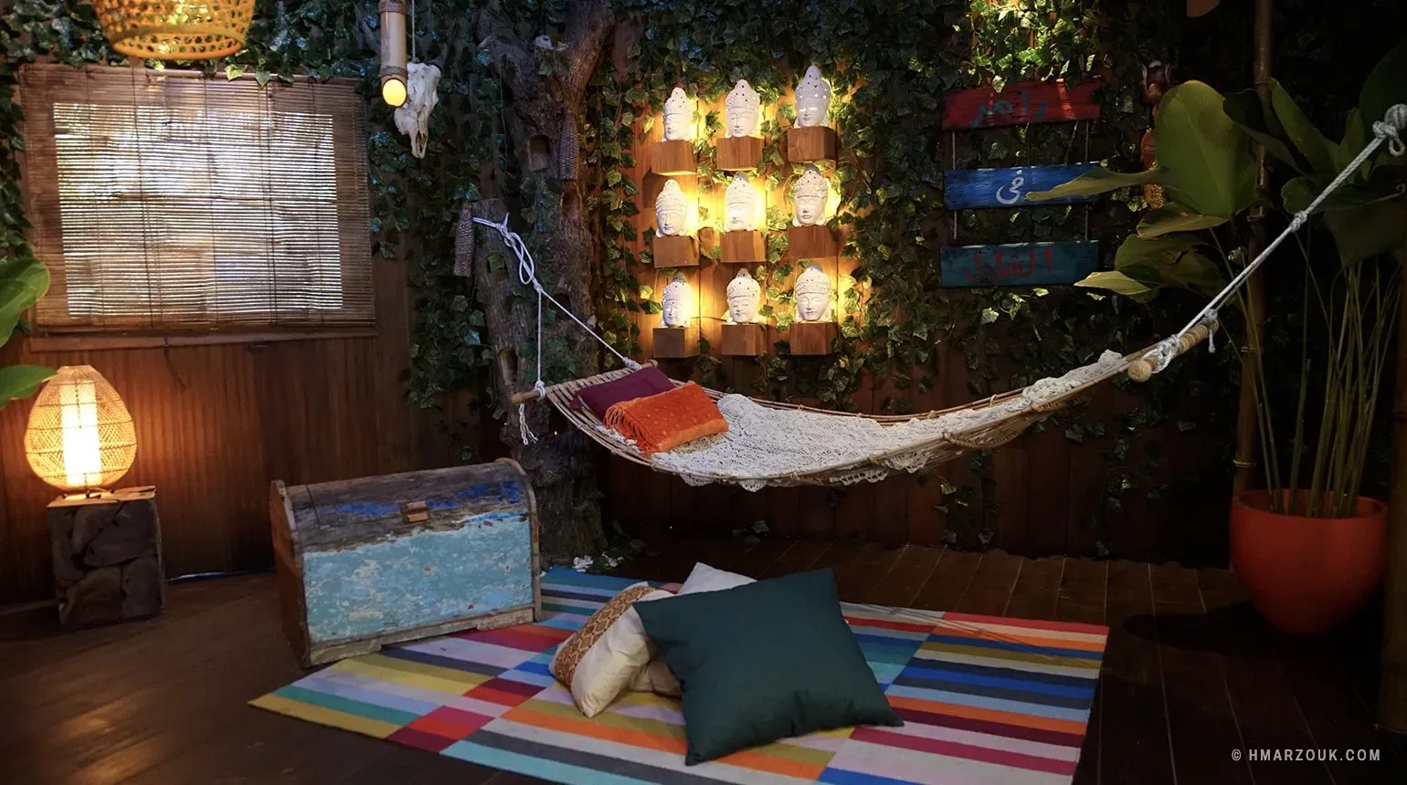 Ramez in the Waterfall TV Show Set Design By Haitham Marzouk