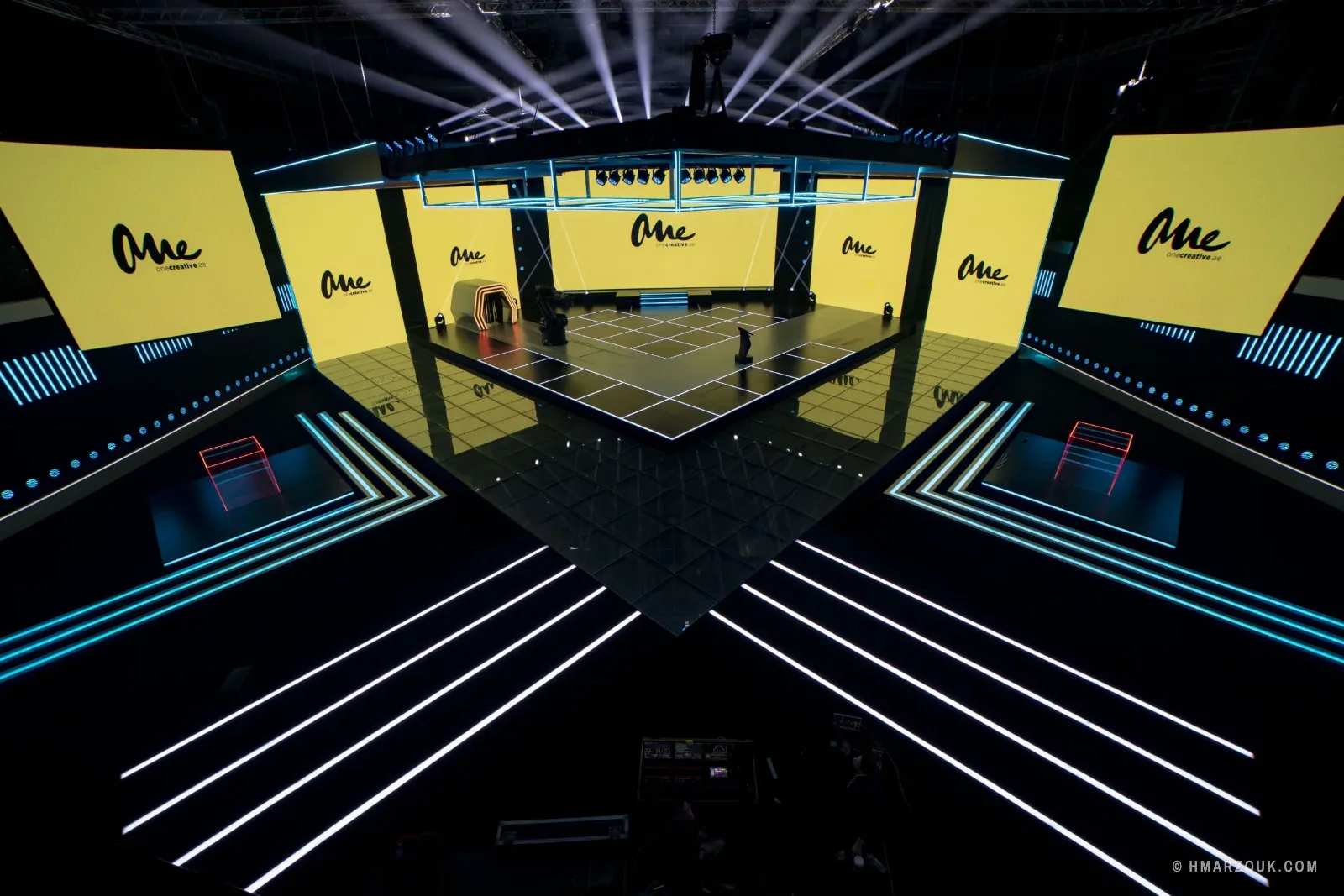 Ramez Magnoon Rasmy TV studio set design